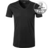 RAGMAN T-Shirts, Body Fit, Baumwolle, Schwarz -Maenner Mode Haus  111549 norm
