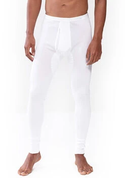 MEY Lange Unterhose, Pima Baumwolle, Weiß