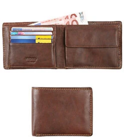 Picard Geldbörse, Rindleder, Kastanie