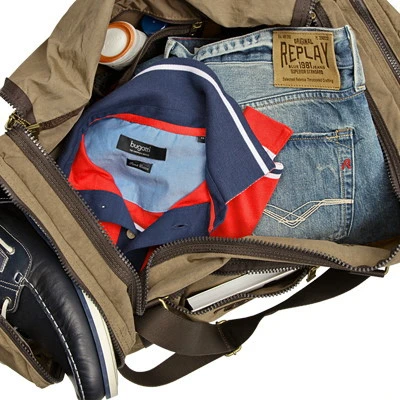 Camel Active Reisetasche, Nylon, Sand 4 Camel Active Reisetasche, Nylon, Sand – Bild 2