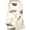 Hemd, Custom Fit, Popeline, Creme