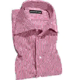 Hemd, Slim Fit, Popeline, Rot-weiß 9 Hemd, Slim Fit, Popeline, Rot-weiß -Maenner Mode Haus 156793 norm 1