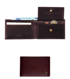 Aigner Geldbörse, Kalbleder, Bordeaux