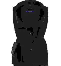 Seidensticker Hemd, Shaped Fit, Popeline, Extra Langer Arm, Schwarz -Maenner Mode Haus  166112 norm 1