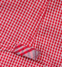 Regular Fit, Baumwolle, Rot Kariert -Maenner Mode Haus  168968 norm6