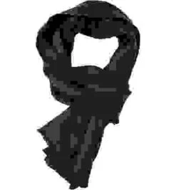 Schal, Seide, Schwarz -Maenner Mode Haus  169934 norm 1