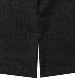 RAGMAN Zip-Polo, Pima Baumwoll-Piqué, Schwarz -Maenner Mode Haus  184850 norm3