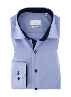 Eterna Hemd, Modern Fit, Baumwolle, Extra Langer Arm, Himmelblau
