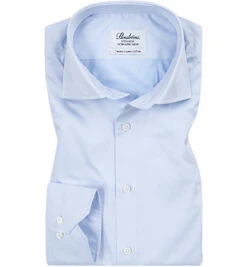 Stenströms Hemd, Fitted Body, Baumwolle, Extra Langer Arm, Hellblau