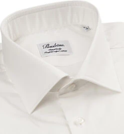 Stenströms Hemd, Fitted Body, Baumwolle, Creme -Maenner Mode Haus  189384 norm2