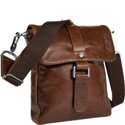 Picard Umhängetasche, Büffelleder, Cognac