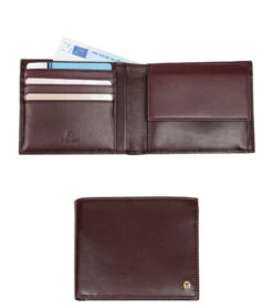 Aigner Geldbörse, Leder, Bordeaux
