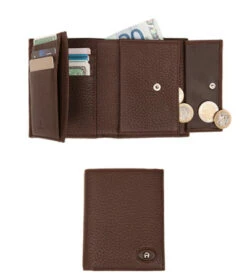 Aigner Geldbörse, Hirschleder, Braun