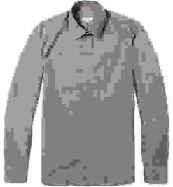 CERRUTI 1881 Hemd, Popeline, Grau Kariert -Maenner Mode Haus  198864 norm 1