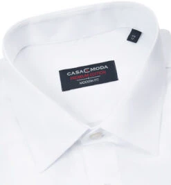Hemd, Modern Fit, Popeline, Wollweiß -Maenner Mode Haus  209081 norm2