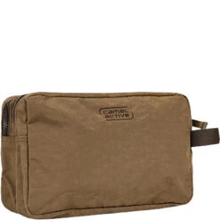 Camel Active Kulturtasche, Mikrofaser, Haselnuss -Maenner Mode Haus  216009 norm2