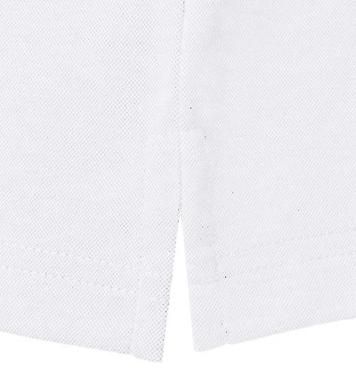 RAGMAN Zip-Polo, Pima Baumwoll-Piqué, Weiß 6 RAGMAN Zip-Polo, Pima Baumwoll-Piqué, Weiß – Bild 4