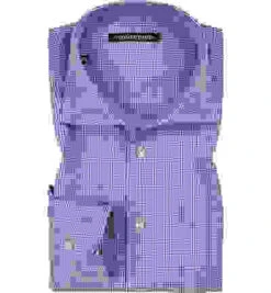 Hemd, Slim Fit, Twill, Hellblau-weiß Kariert -Maenner Mode Haus  217227 norm 1