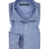 Hemd, Slim Fit, Twill, Hellblau-weiß Kariert