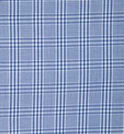 Hemd, Slim Fit, Twill, Hellblau-weiß Kariert -Maenner Mode Haus  217227 norm3