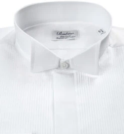 Stenströms Smokinghemd, Fitted Body, Twill, Weiß 8 Stenströms Smokinghemd, Fitted Body, Twill, Weiß -Maenner Mode Haus 230448 norm2