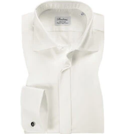 Stenströms Hemd, Fitted Body, Twill, Ecru