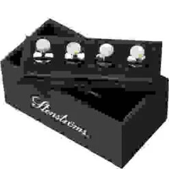 Stenströms Frackhemdknöpfe, Silber-permutt -Maenner Mode Haus  230466 norm 1