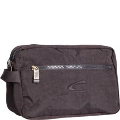 Camel Active Kulturtasche, Mikrofaser, Dunkelbraun