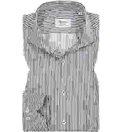 Stenströms Hemd, Fitted Body, Twill, Blau-weiß Gestreift 6 Stenströms Hemd, Fitted Body, Twill, Blau-weiß Gestreift – Bild 4
