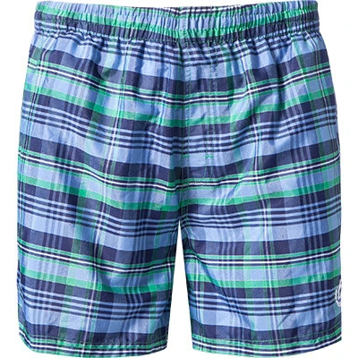 Bugatti Badeshorts, Baumwolle, Marine-grün Kariert 3 Bugatti Badeshorts, Baumwolle, Marine-grün Kariert