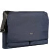 Bugatti Messenger Bag, Mikrofaser, Saphirblau -Maenner Mode Haus  234019 norm