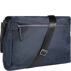 Bugatti Messenger Bag, Mikrofaser, Saphirblau -Maenner Mode Haus  234019 norm2