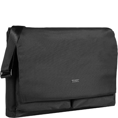 Bugatti Messenger Bag, Mikrofaser, Schwarz 3 Bugatti Messenger Bag, Mikrofaser, Schwarz