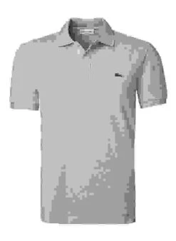 Lacoste Polo-Shirt, Slim Fit, Baumwoll-Piqué, Argent Meliert -Maenner Mode Haus  238185 norm 1