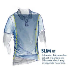 Lacoste Polo-Shirt, Slim Fit, Baumwoll-Piqué, Argent Meliert -Maenner Mode Haus  238185 norm4