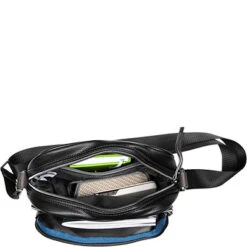 Bugatti Schultertasche, Kunstleder, Schwarz -Maenner Mode Haus  240294 norm3