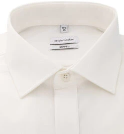 Seidensticker Hemd, Shaped Fit, Baumwolle, Ecru -Maenner Mode Haus  248660 norm2