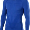 Falke Longsleeve, Tight Fit, Mikrofaser, Royalblau -Maenner Mode Haus  251367 norm