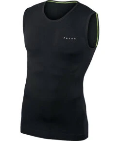 Falke Tanktop, Tight Fit, Mikrofaser, Schwarz