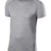 Falke T-Shirt, Regular Fit, Wolle-Seide, Hellgrau Meliert -Maenner Mode Haus  251386 norm
