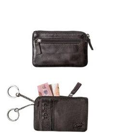 Camel Active Schlüsseletui, Leder, Dunkelbraun