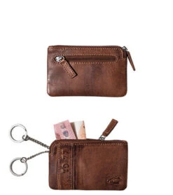 Camel Active Schlüsseletui, Leder, Braun