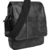Camel Active Crossover-Bag, Kunstleder, Schwarz