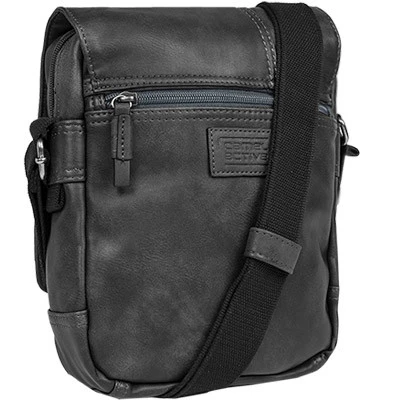 Camel Active Crossover-Bag, Kunstleder, Schwarz 5 Camel Active Crossover-Bag, Kunstleder, Schwarz – Bild 3