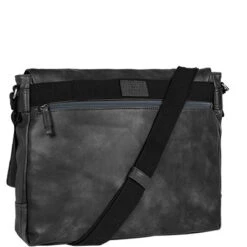 Camel Active Messenger Bag, Kunstleder, Schwarz -Maenner Mode Haus  268037 norm2