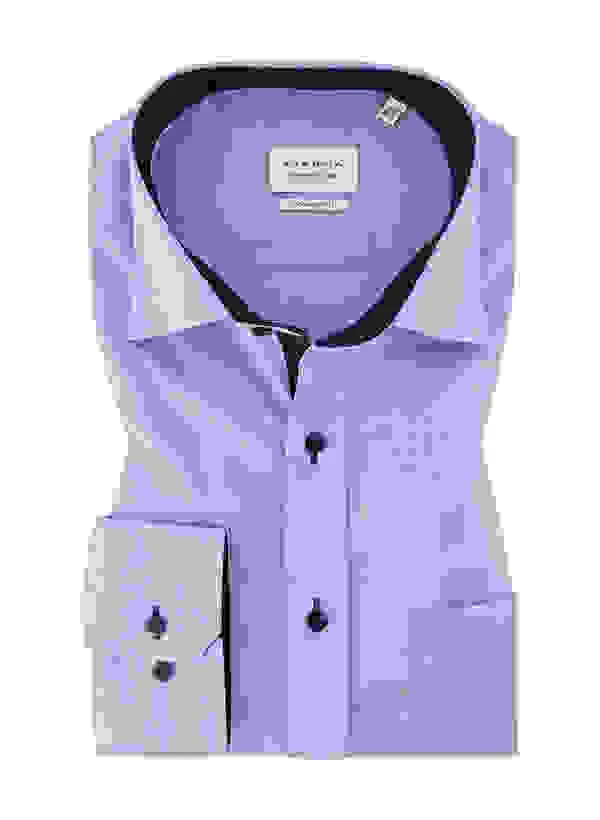 Eterna Hemd, Comfort Fit, Baumwolle, Extra Langer Arm, Bleu 5 Eterna Hemd, Comfort Fit, Baumwolle, Extra Langer Arm, Bleu – Bild 3