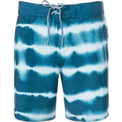 Billabong Boardshorts, Mikrofaser, Blau- Gemustert