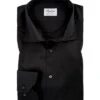Stenströms Hemd, Fitted Body, Baumwolle, Schwarz -Maenner Mode Haus  271999 norm