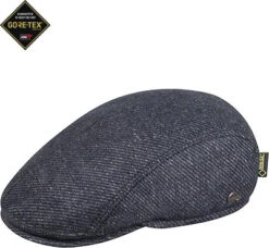 Mütze, Wolle GORE-TEX®, Blau Meliert