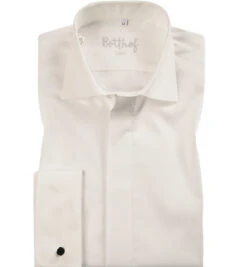 Hemd, Slim Fit, Popeline, Ecru